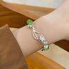 Elegant Bamboos Bead Bracelet with Oriental Charm and Vintage Appeal Portable for Daily Wear or Special Occasions