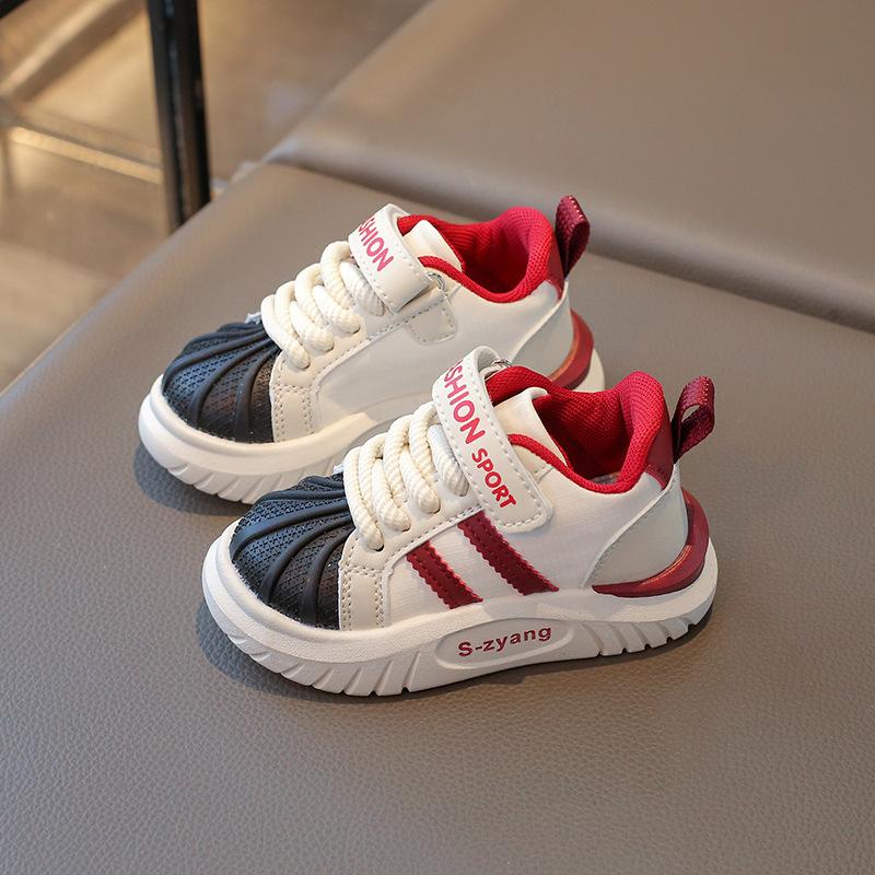 1-5 years old baby sports shoes girls casual shoes children's spring new waterproof leather surface boys shoes soft sole children's shoes