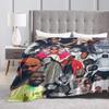 K-Kanye West Coperte Foto Produttore Musicale Campeggio Flanella Biancheria da Letto Plaid Caldo Morbido Divano Sedia Copriletto Personalizzato Regalo