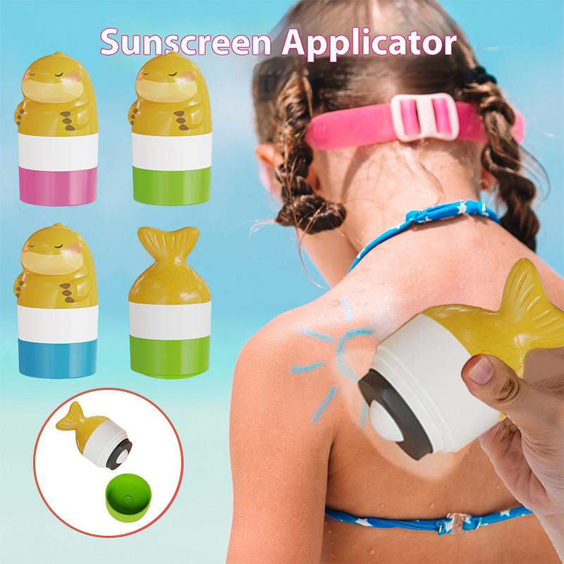 Solskyddsapplicator Återanvändbar Solskyddslotionapplicator Bärbar Applicator För Barn Vuxna Resor