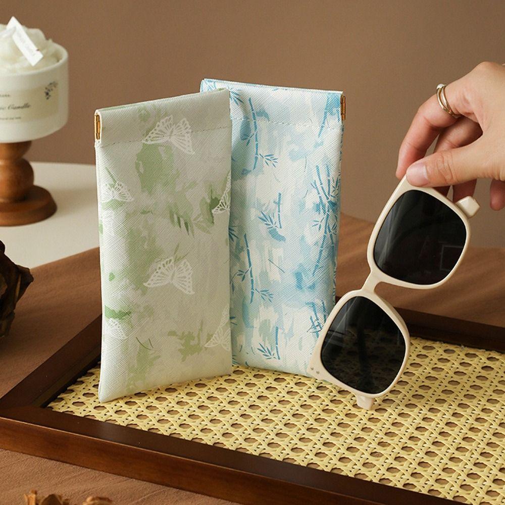Chinese Style Glasses Storage Bag Sunglasses Pouch Sunglasses Eyeglass Bag  Travel
