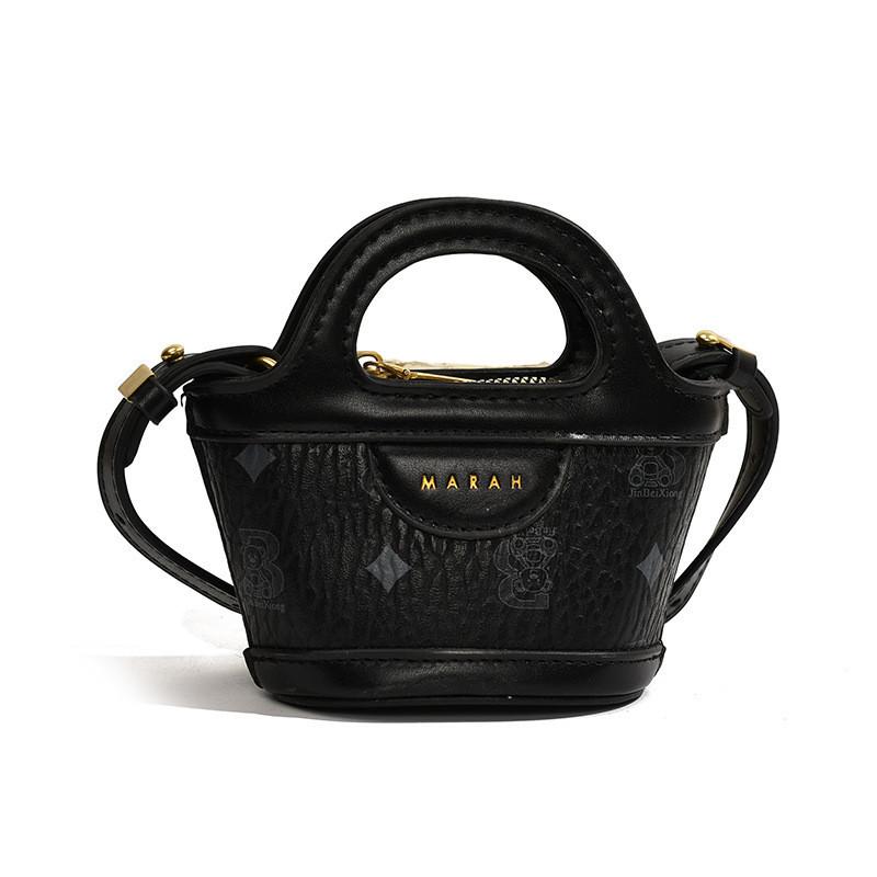 Очаровательная милая сумка-мультяшка с медведем, стильная ретро ручная мини-корзинка для детей StyleA