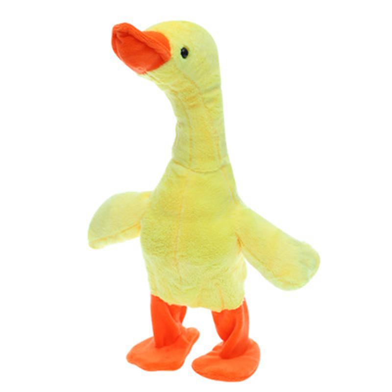 1Pcs Dancing With 138 Music Baby Toys Talking Singing And Walking Duck Musical Duck Plush Toy Christmas Gifts