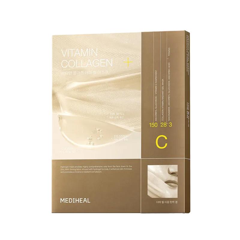 [MEDIHEAL] Derma Seal Lifting-Maske Vitamin Kollagen 28g*10EA 4EA beige