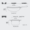 Chui Da Huang Non-stick Wok and Soup Pot 2-Piece Cookware Set