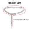 1 Pcs Women's Clothes Chain Belt Metal Waist Chain Dress Belts Metal Belt Adjustable Decoration