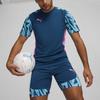 Puma Color Block Casual Sports Round Neck Short Sleeve Printed Dopamine T-Shirt Men T-Shirt Blue 659018-56