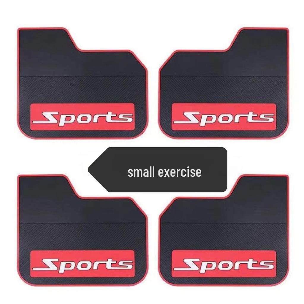 Universal Car Mudguards - Plastic Anti-Splash Tire Protectors