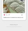 Brushed Cotton Plaid Bedding Set - Includes Duvet Cover, Bed Sheet, and Pillowcase