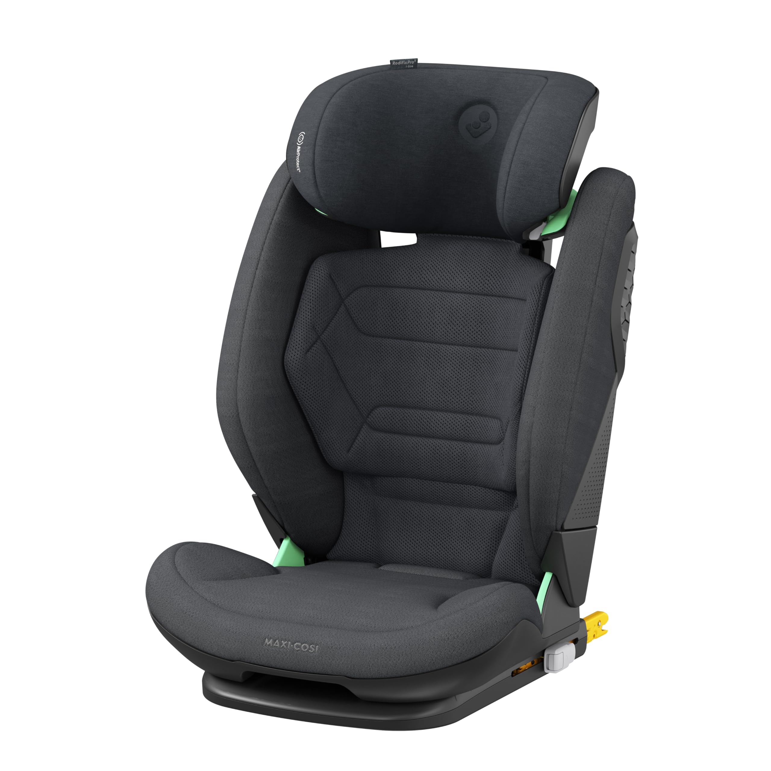 Kompatibilis mind az ISOFIX, mind a biztonsági övvel történő rögzítéssel RODIFIXPRO2 AUTHENTICGRAPHITE Rodifix Pro 2 Authentic Graphite 3 és fél éves kortól