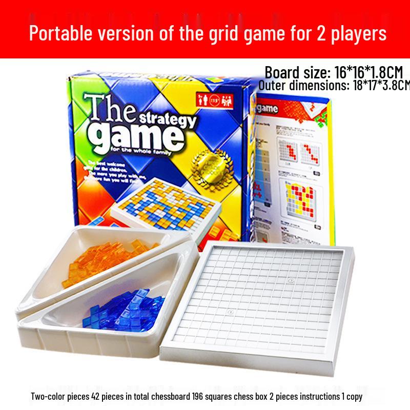 Оригинальная образовательная настольная игра Gladiator для 2 игроков: Шашки и Тетрис