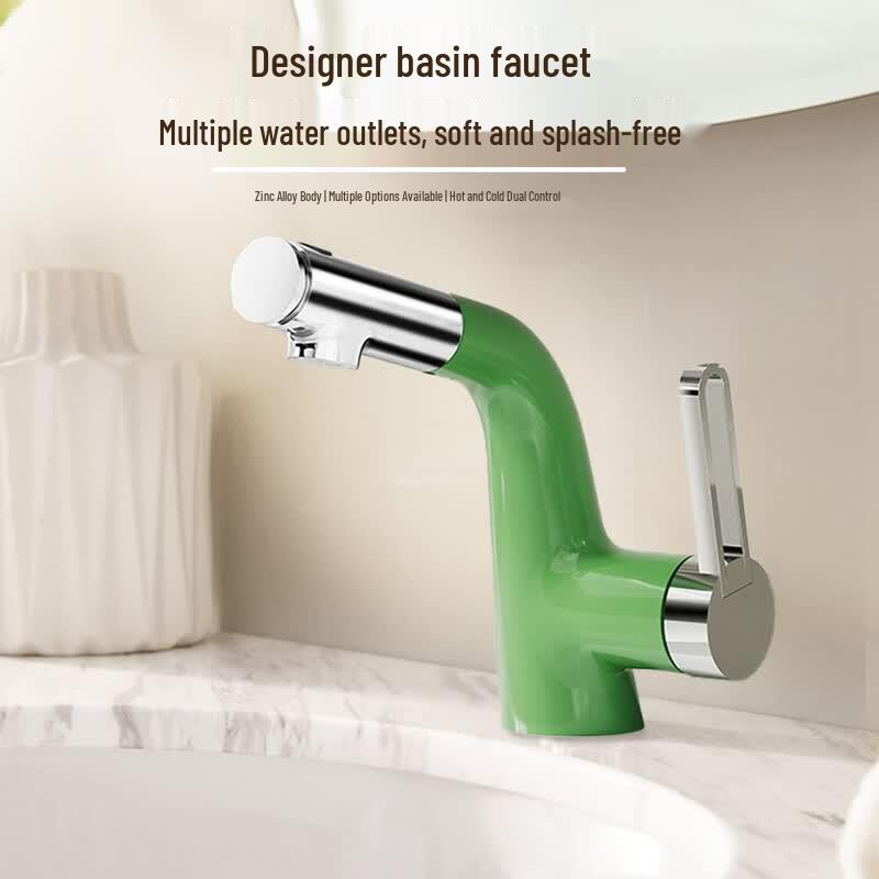 TLXT Micro-bubble Pull-out Washbasin Faucet