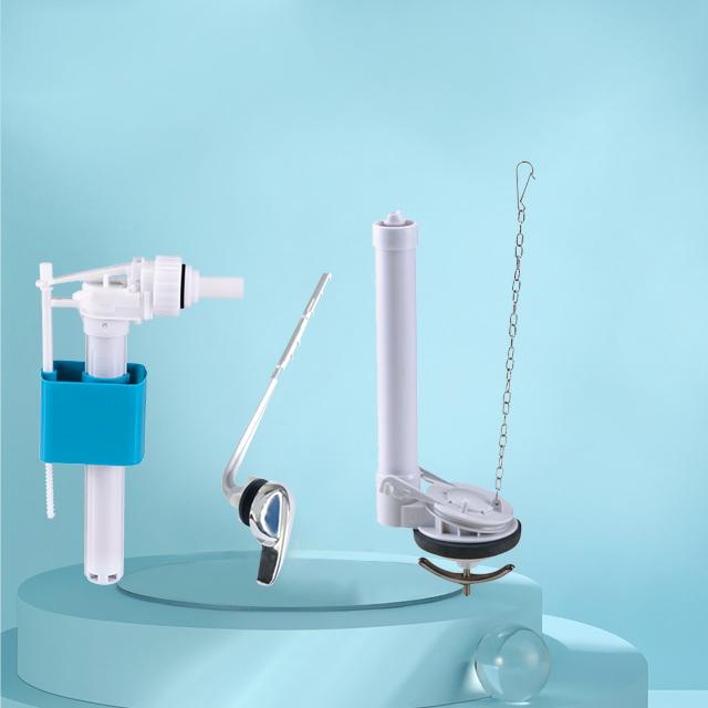 Brand New Bathroom Toilet Tank Fittings Toilet Repair Kit Flapper Single Flush Valve