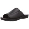 [Pansy] Men's Sandals, Office Sandals, Comfortable and Flexible, PN6020, Black, Sizes S/M/L (L: 26.0-26.5 Cm)