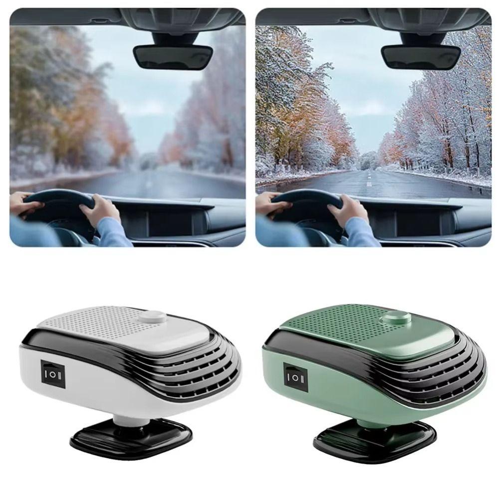 Quick Warm Up Car Heater Dual Speed Windshield Heater Heated Fan Auto Heater  Windshield Defogging