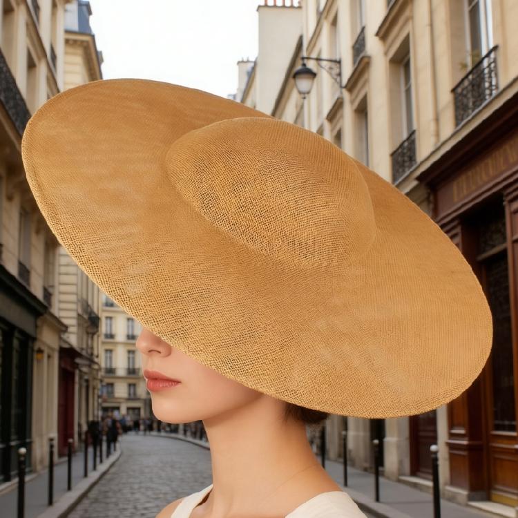Base per Cappello Fascinator Grande alla Moda da 40cm Supporto per Acconciatura per Creazione Fai-da-Te di Cappelli da Sposa Cappelli da Chiesa Creazioni di Cappelleria