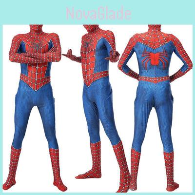 Fantasia Cosplay Exquisita do Homem-Aranha Raimi com Macacão Zentai Respirável