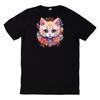T-Shirt Cute Flower CatWill Open In a New Window or Tab
