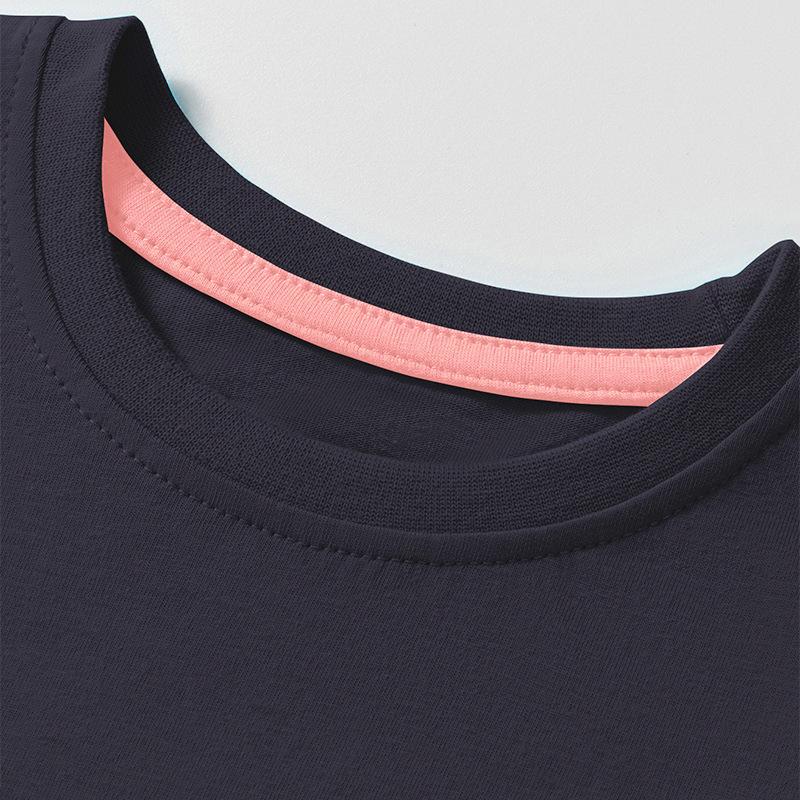 Children'S Clothing Boys Short-Sleeved Middle And Small Children Casual Black T-Shirt Summer Section Men'S Baby Boys T-Shirt