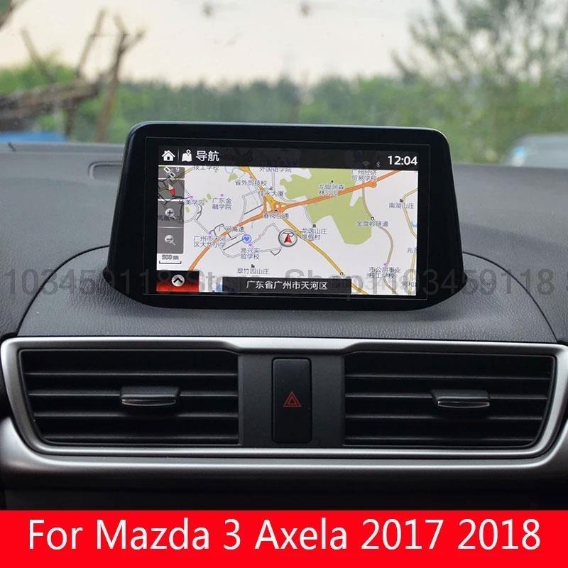 Tempered Glass screen Protector For Mazda 3 Axela 2017 2018 Car GPS Navigation Screen Film Auto interior anti-scratch