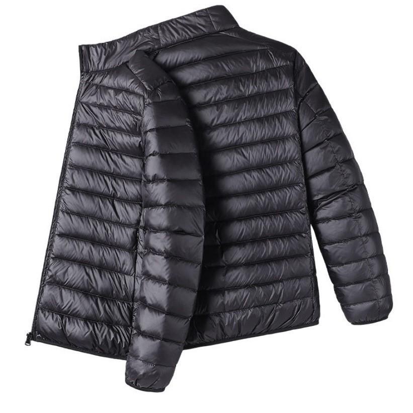 Winter Latest Mens Light and Short Trendy Everyday Cotton Clothes Slim and Warm Mens Hooded Jacket