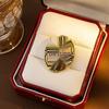 European Medieval Woman Head Brooch - Retro Court Style Portrait Clothing Accessory