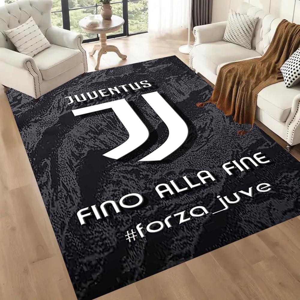 Juventus Floor Rug Office Rug Suitable For Entryway Kitchen Dormitory Study Room Antislip Rug Anime Office Decor