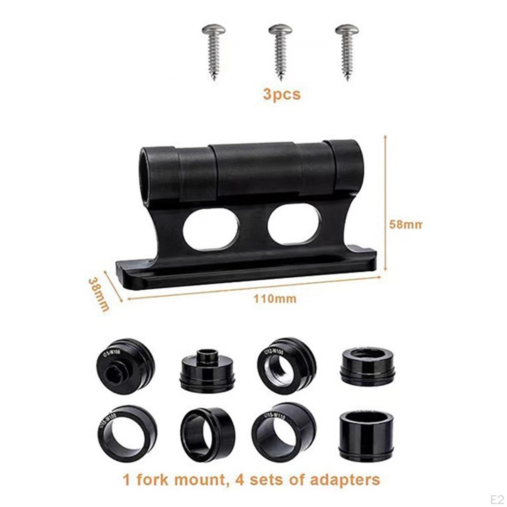 Bike Block Držák vidlice Stojan Střešní nosič auta Parkování pro