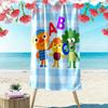 Super Simple Songs Print Beach Towel, Large Soft Quick Dry Towel for Beach Camping Swimming