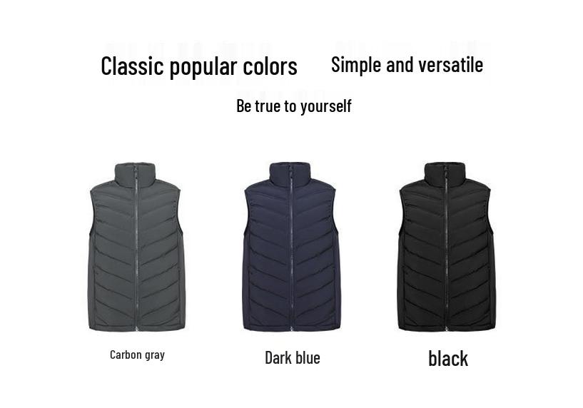 Unisex Slimming Duck Down Vest - 2026 Autumn/Winter Collection