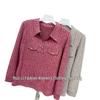 Plus Size Half-Open Collar Long Sleeve Women's Shirt - Autumn/Winter Style: Fashionable, Versatile, and Slimming.
