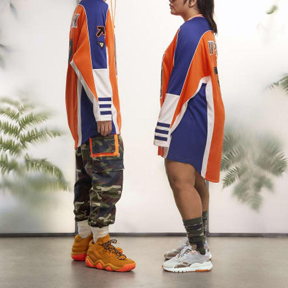 adidas Ivy Park Jersey Top (All Gender Asia Sizing) Solar Orange/Legacy Indigo Unisex Streetwear HS0727
