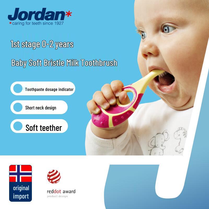 Jordan Мягкая зубная щетка 4 шт.
