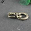 Brass Zodiac Snake Desk Ornaments Creative Animal Decorations Figurines Vintage Copper Cobra Tea Pet