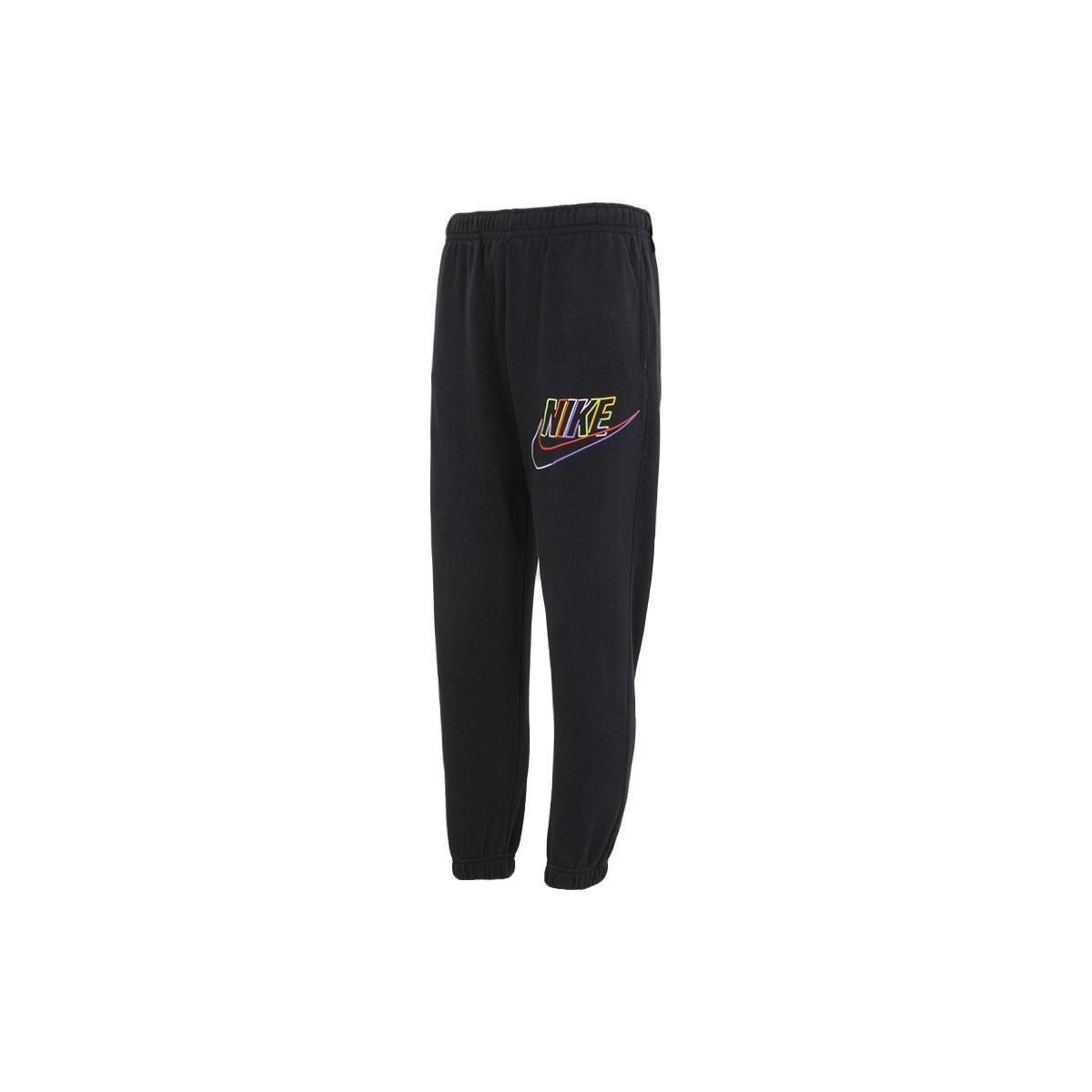 Nike Rainbow Logo Pants Black Men s DX0800-010 L