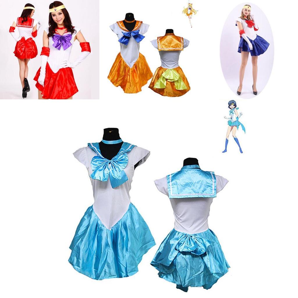 Stunning Sailor Moon Style Dress With Exquisite Workmanship For Halloween Cosplay