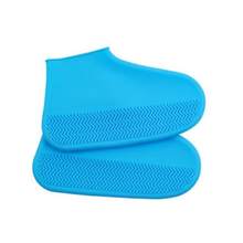 Waterproof Shoe Covers Non-Slip Rubber Overshoes For Rainy Days Reusable Boot Protectors M/L Wet Weather Accessories