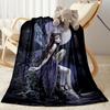 Gothic Style Blanket Durable Comfort Suitable for Office Chair Livingroom Chair Four Seasons Multipurpose Modern