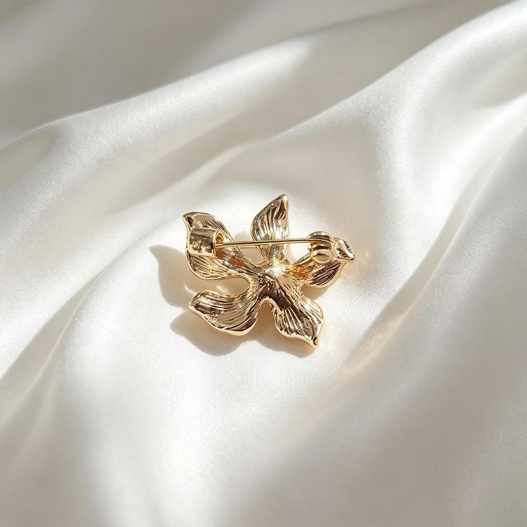 Love Lotus Pink Lotus Brooch for Women, High-End Dropping Oil Flower Chinese Style Brooch, Cheongsam Pin Accessories