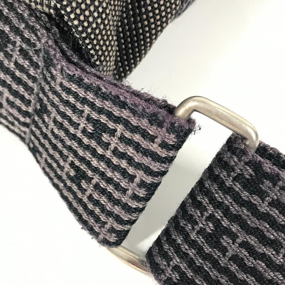 HERMES Her Line Basas PM Messenger Bag Shoulder Bag polyamide / polyester gray