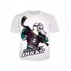2024 Neues Sommer Herren und Damen Kurzarm Hockey Baseball Golf Street Style Element Kleidung 3D Gedrucktes T-Shirt