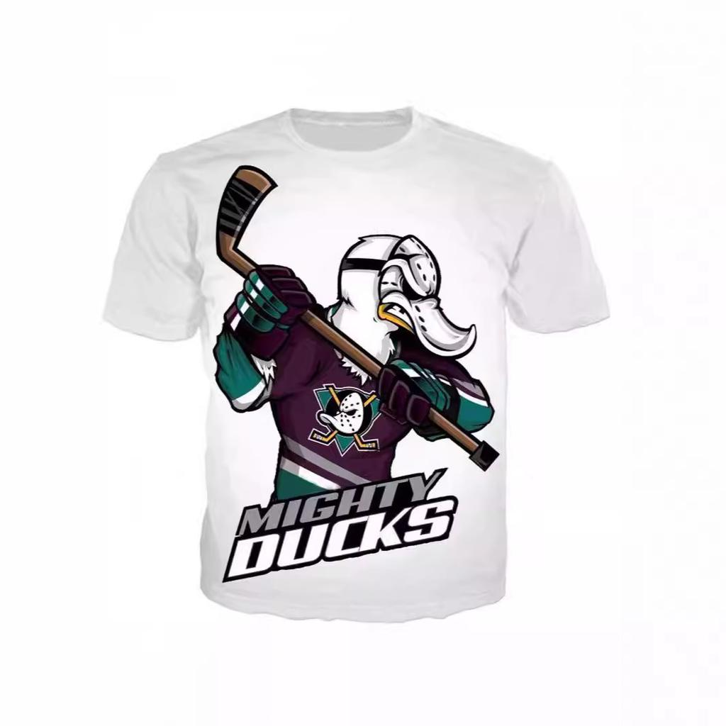 2024 Neues Sommer Herren und Damen Kurzarm Hockey Baseball Golf Street Style Element Kleidung 3D Gedrucktes T-Shirt