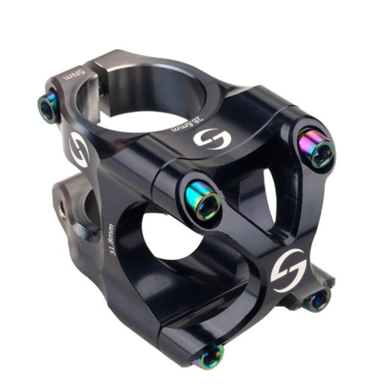 High Strength Short Handlebar Stem Aluminum Alloy Road Bike Stem Light Weight Bike Handlebar Stem for Most Bike