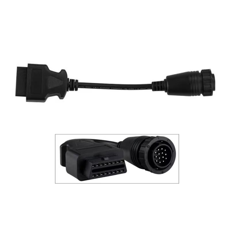 9993832 14-p Cable for Volvo Excavator Truck Vocom Diagnostic Adapter Connector Tool Truck Accessories with 1 Year Warranty