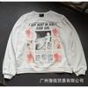 Unisex Oversized Cotton Graphic Print Hoodie Streetwear Loose Fit Casual Sweatshirt