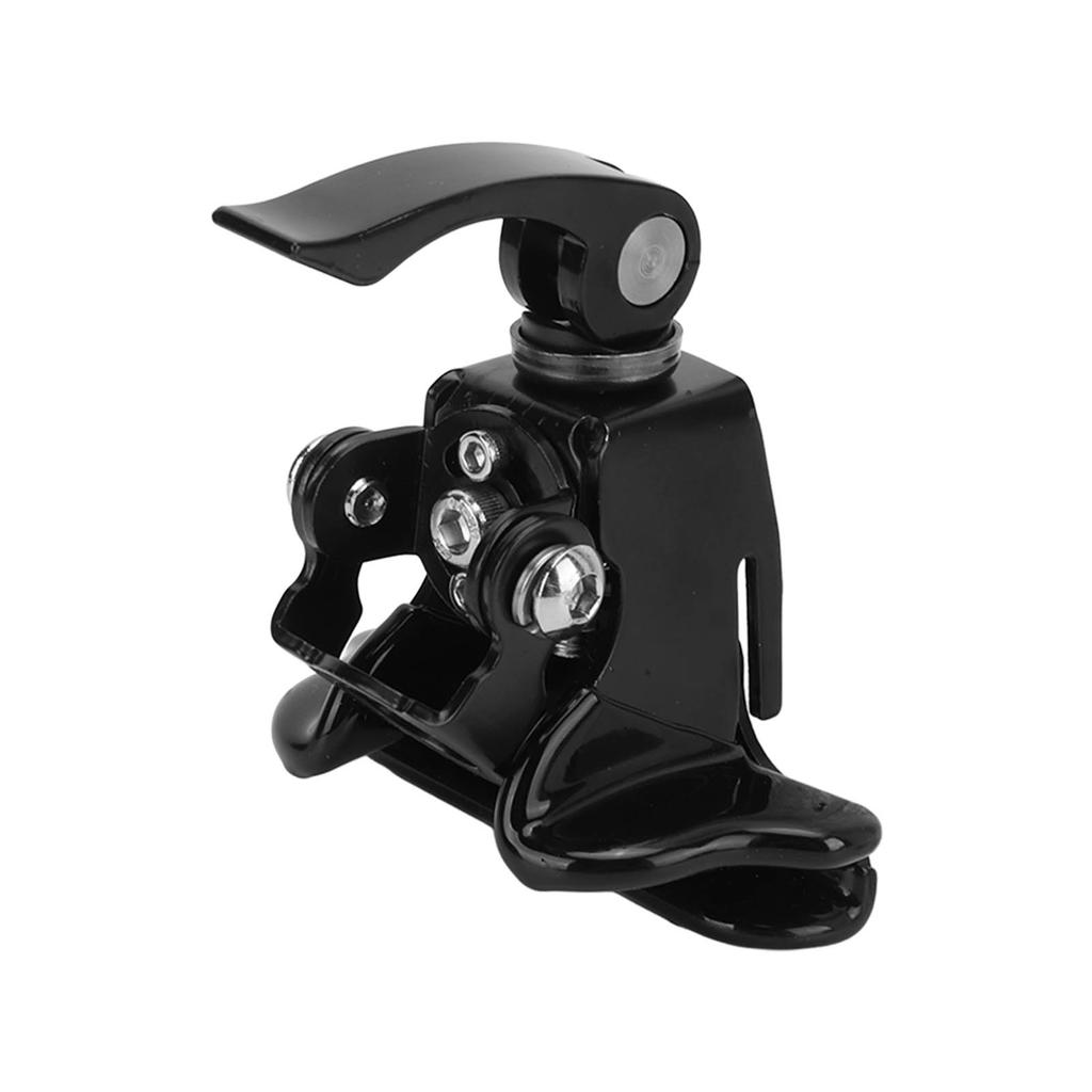 Radio Antenna Mount Bracket 180 Degrees  Rotatable Stainless Steel Rustproof Black for Trucks RVs Off Road