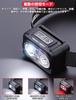 Tebool Rechargeable LED Headlight for and Other Activities Headlight, High-Brightness Fishing, Hiking, [Spot/Wide Beam, Hand-Shake Sensor]