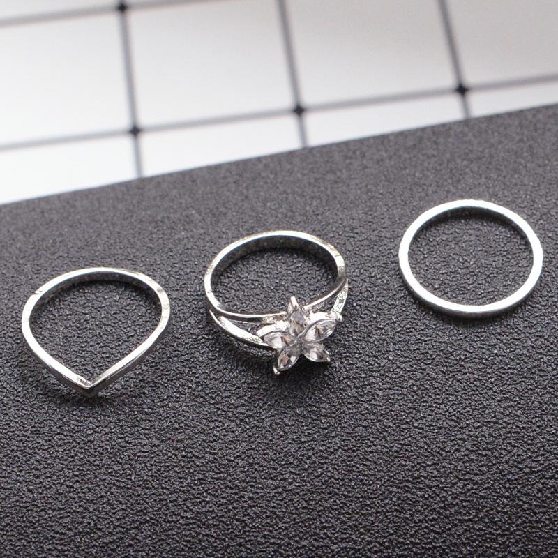 Accessories Beach Series Small Daisy Circle Three-Piece Combination Foot Ring