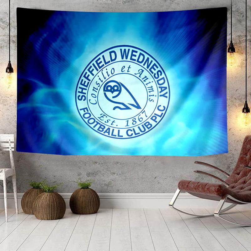 1PC Sounders Fc Crest Tapestry Hanging for Bedroom,Livingroom, Playroom,Decor Art Room Wall Tapestry Holiday and Birthday Gifts
