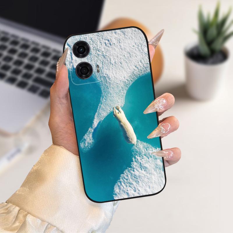 For Moto G24 Power Case G 24 Power Soft TPU Phone Cover For Motorola G24 4G XT2423-1 Cases Silicone Fundas Bumper Capas Coque